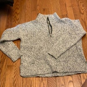Madewell Half Zip sweater